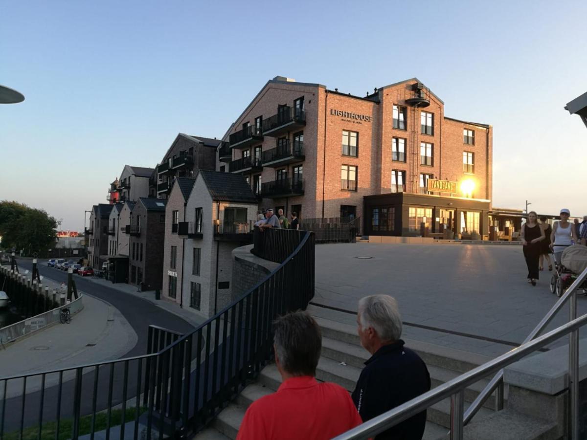 Fewo Schroeder - Bude 63A - Mit Strandkorb Am Meer - Inklusive Bettwaesche Und Handtuecher Westerdeichstrich Exteriör bild