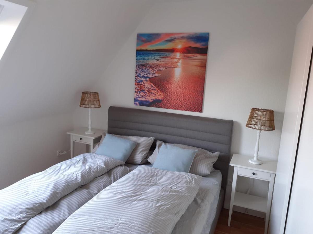 Fewo Schroeder - Bude 63A - Mit Strandkorb Am Meer - Inklusive Bettwaesche Und Handtuecher Westerdeichstrich Exteriör bild